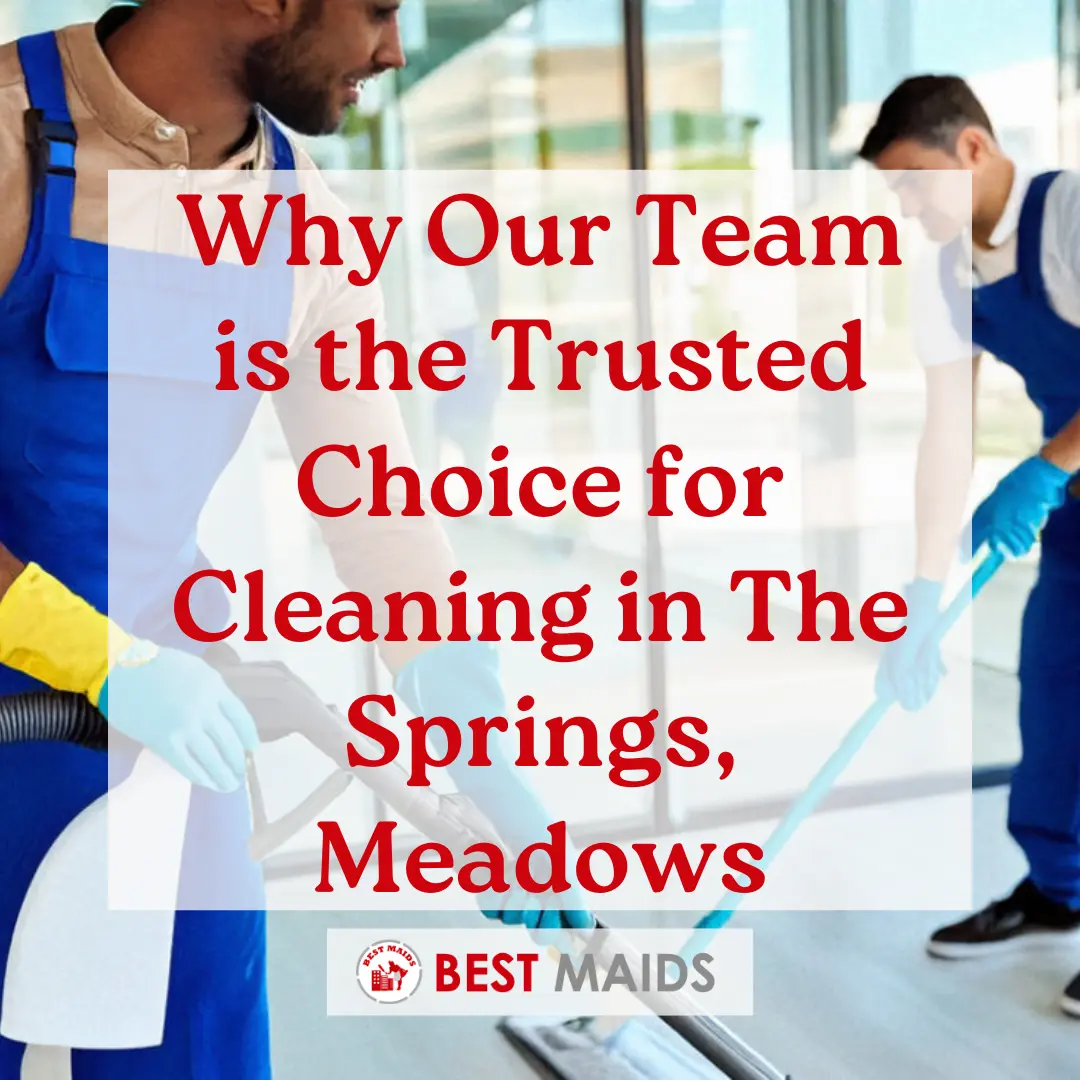 Your Local Experts Why Our Team is the Trusted Choice for Cleaning in The Springs, Meadows, and Lakes