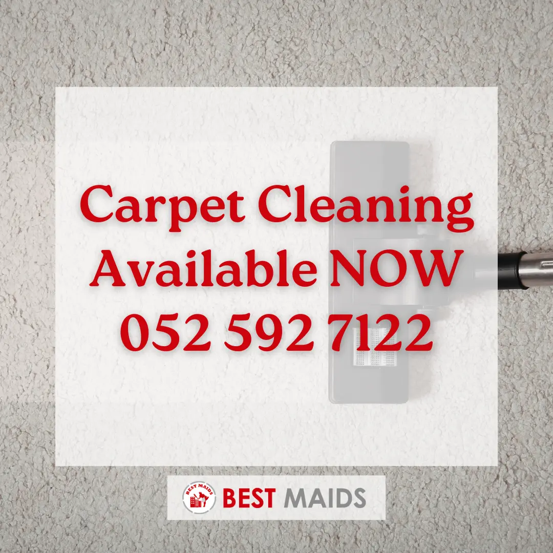 Carpet Cleaning Available NOW - 052 592 7122