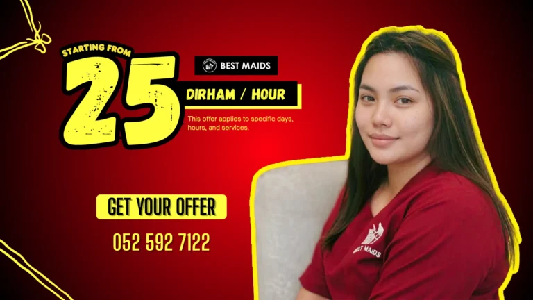 Cleaning Service Starting From 25 Dirham